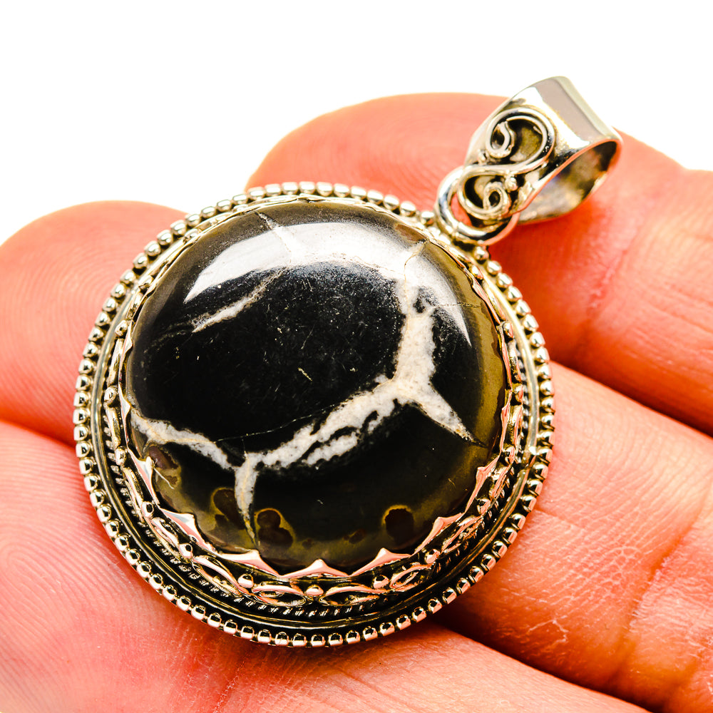 Septarian Geode Pendants handcrafted by Anasilvercos - PD748657