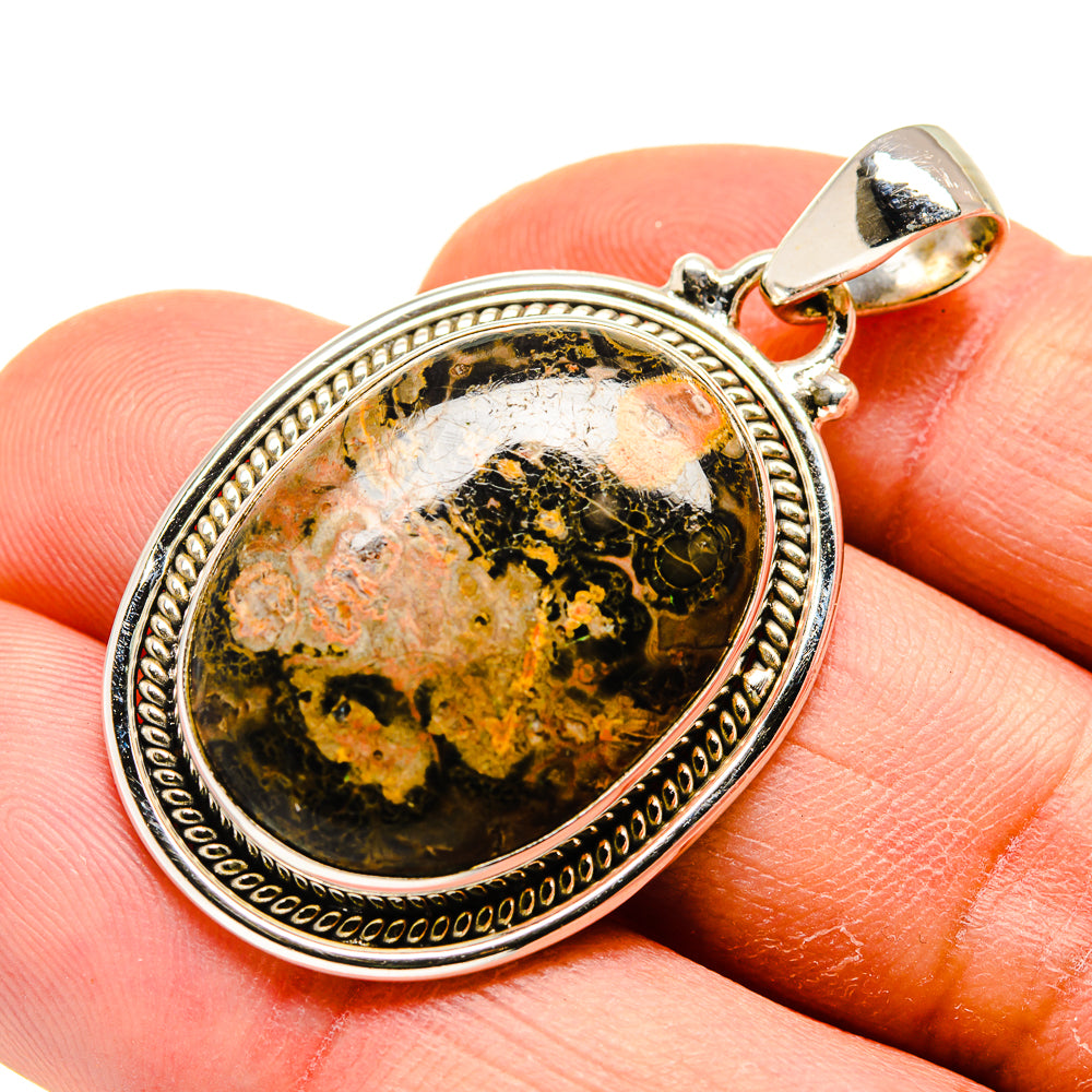 Poppy Jasper Pendants handcrafted by Anasilvercos - PD748661