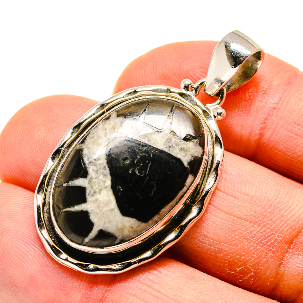 Septarian Geode Pendants handcrafted by Anasilvercos - PD748683
