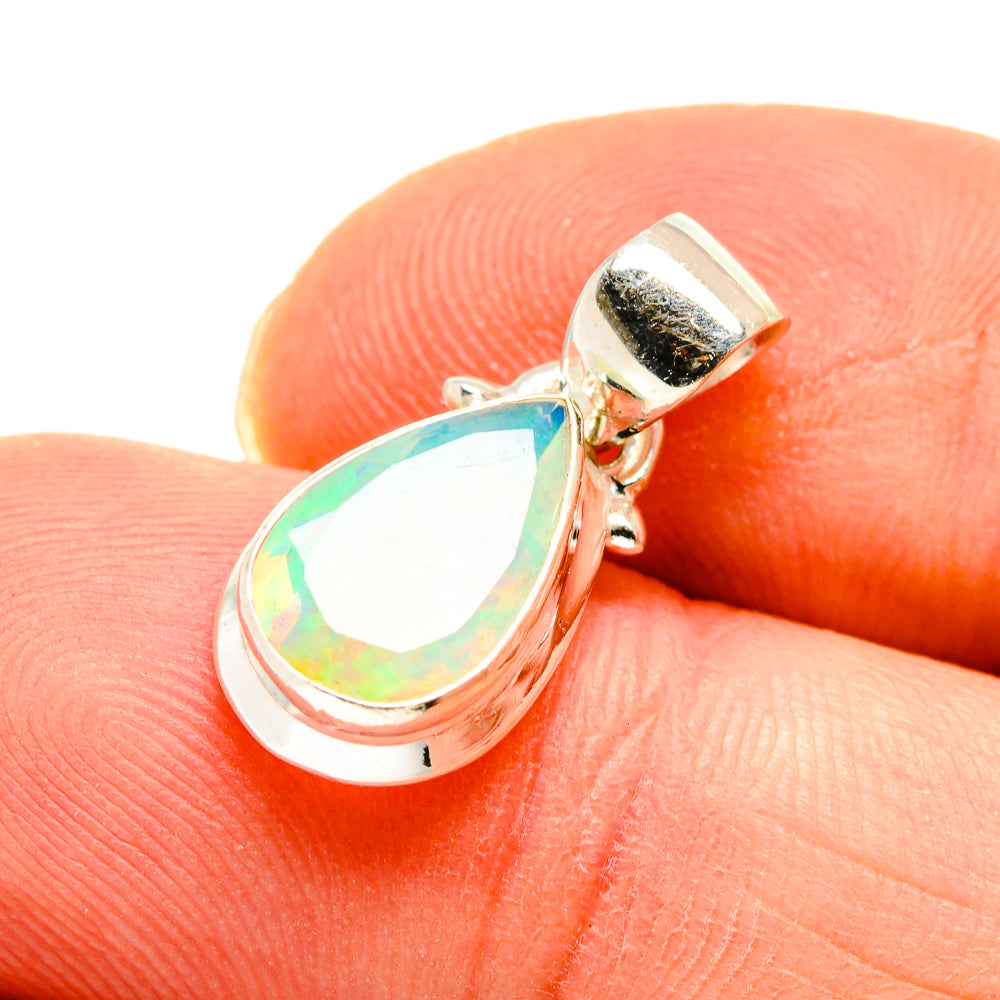 Ethiopian Opal Pendants handcrafted by Anasilvercos - PD748697