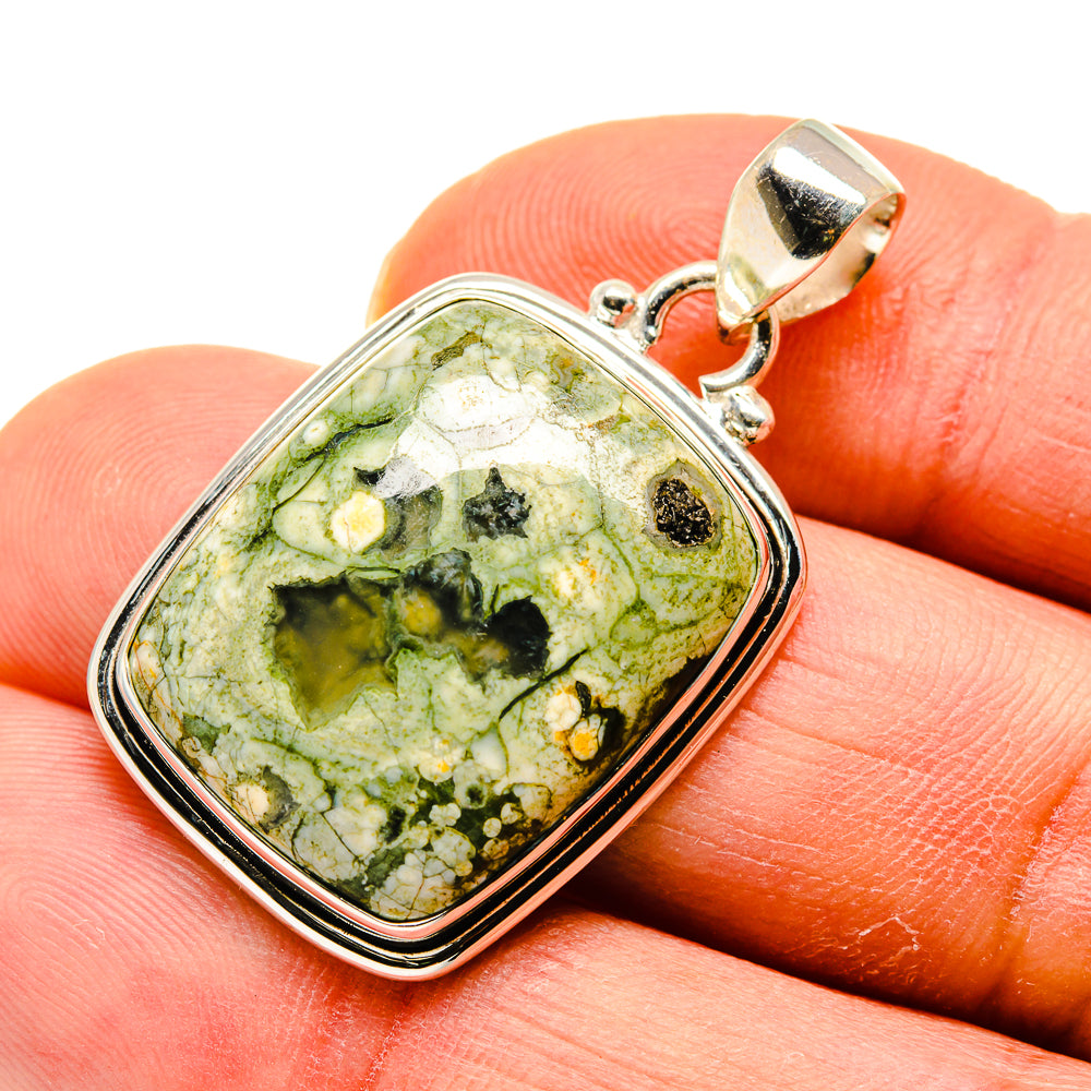 Rainforest Opal Pendants handcrafted by Anasilvercos - PD748712