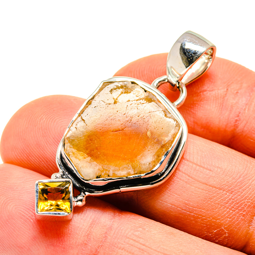 Citrine Pendants handcrafted by Anasilvercos - PD748754