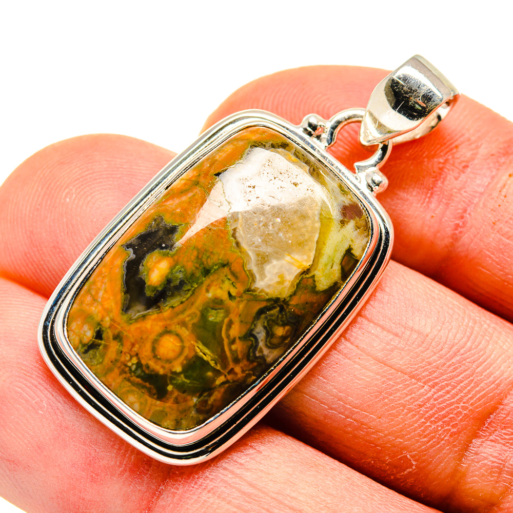 Rainforest Opal Pendants handcrafted by Anasilvercos - PD748774
