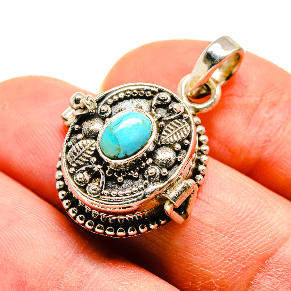 Arizona Turquoise Pendants handcrafted by Anasilvercos - PD748800