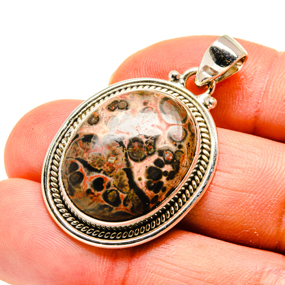 Poppy Jasper Pendants handcrafted by Anasilvercos - PD748900