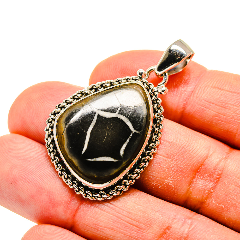 Septarian Geode Pendants handcrafted by Anasilvercos - PD749050