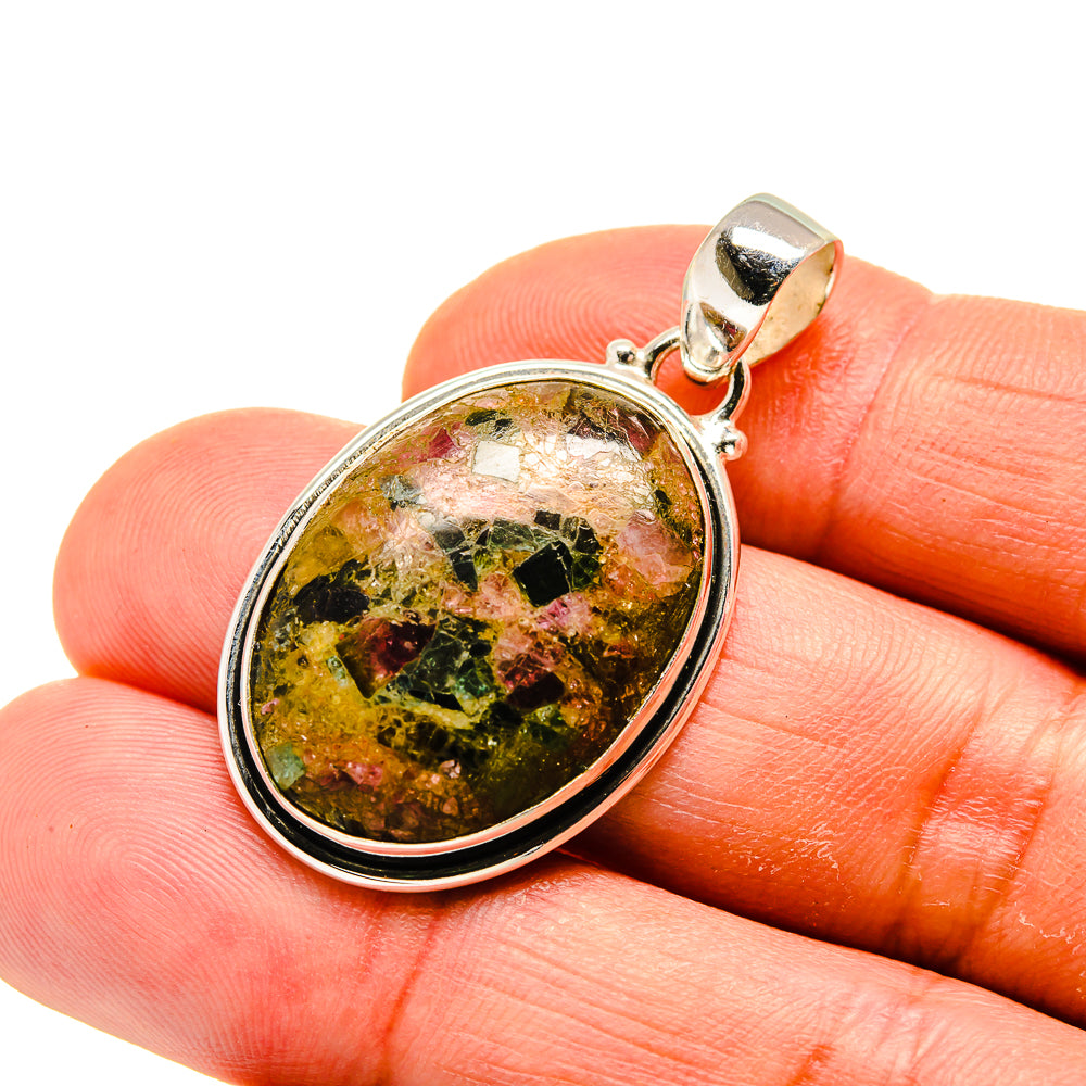 Tourmaline Pendants handcrafted by Anasilvercos - PD749087