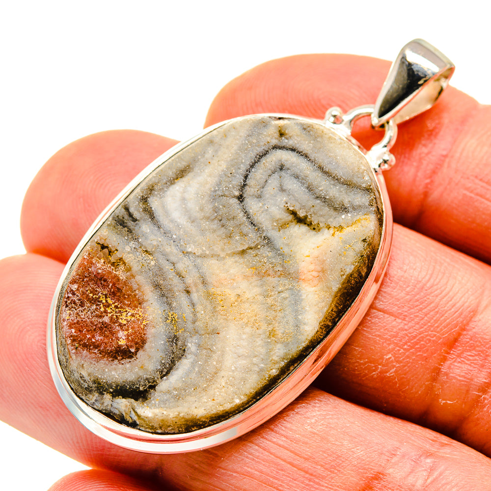 Desert Druzy Pendants handcrafted by Anasilvercos - PD749361