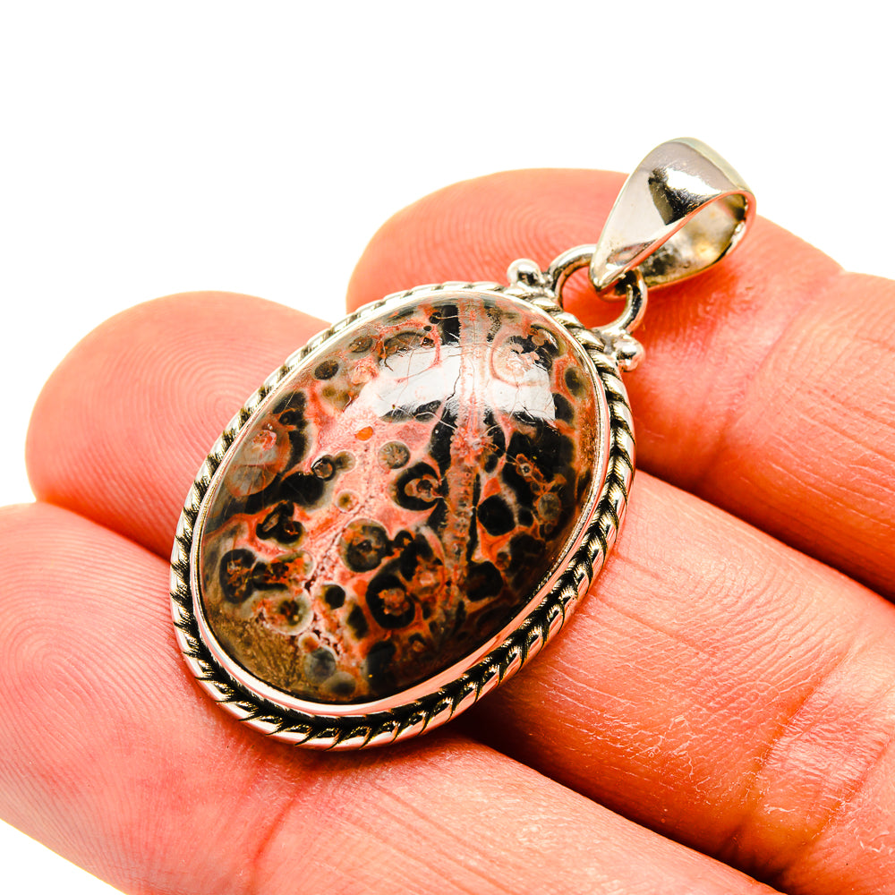 Poppy Jasper Pendants handcrafted by Anasilvercos - PD749396