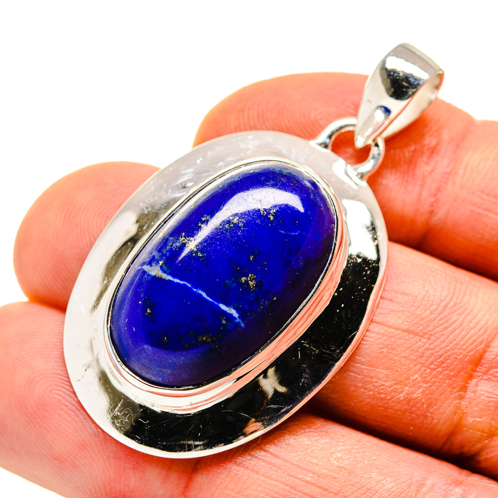 Lapis Lazuli Pendants handcrafted by Anasilvercos - PD749419