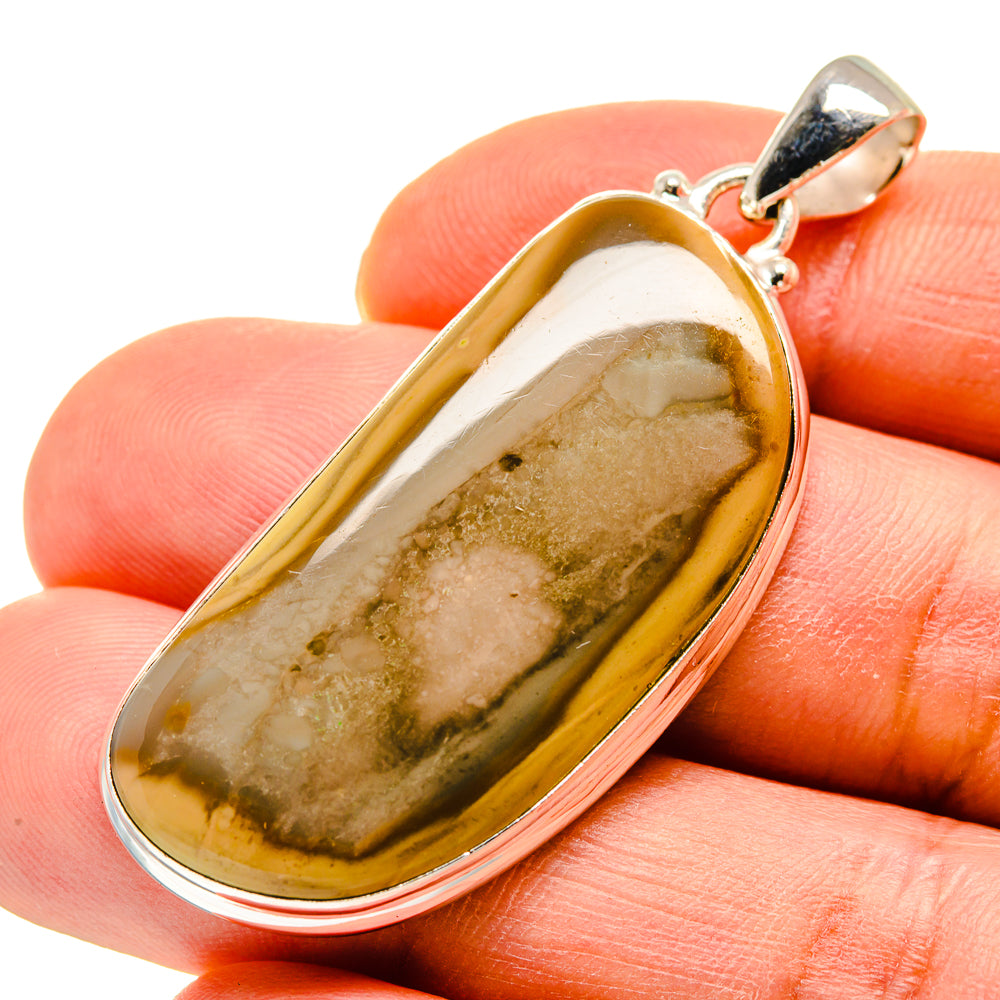 Willow Creek Jasper Pendants handcrafted by Anasilvercos - PD749435