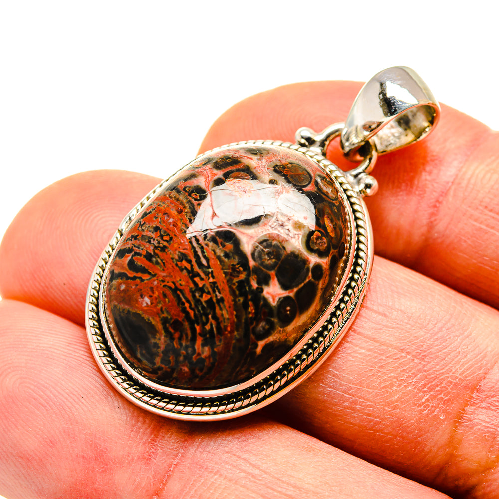 Poppy Jasper Pendants handcrafted by Anasilvercos - PD749510