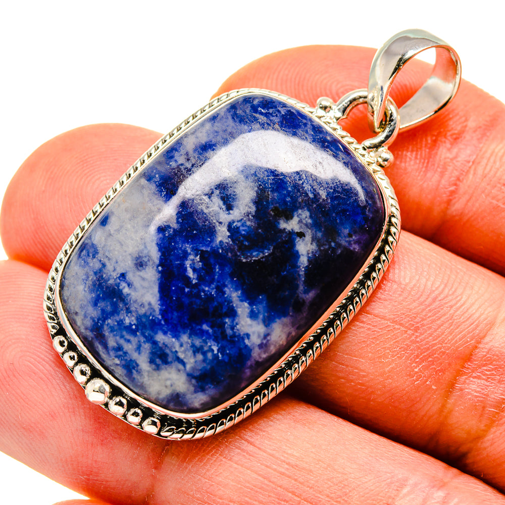 Sodalite Pendants handcrafted by Anasilvercos - PD749554