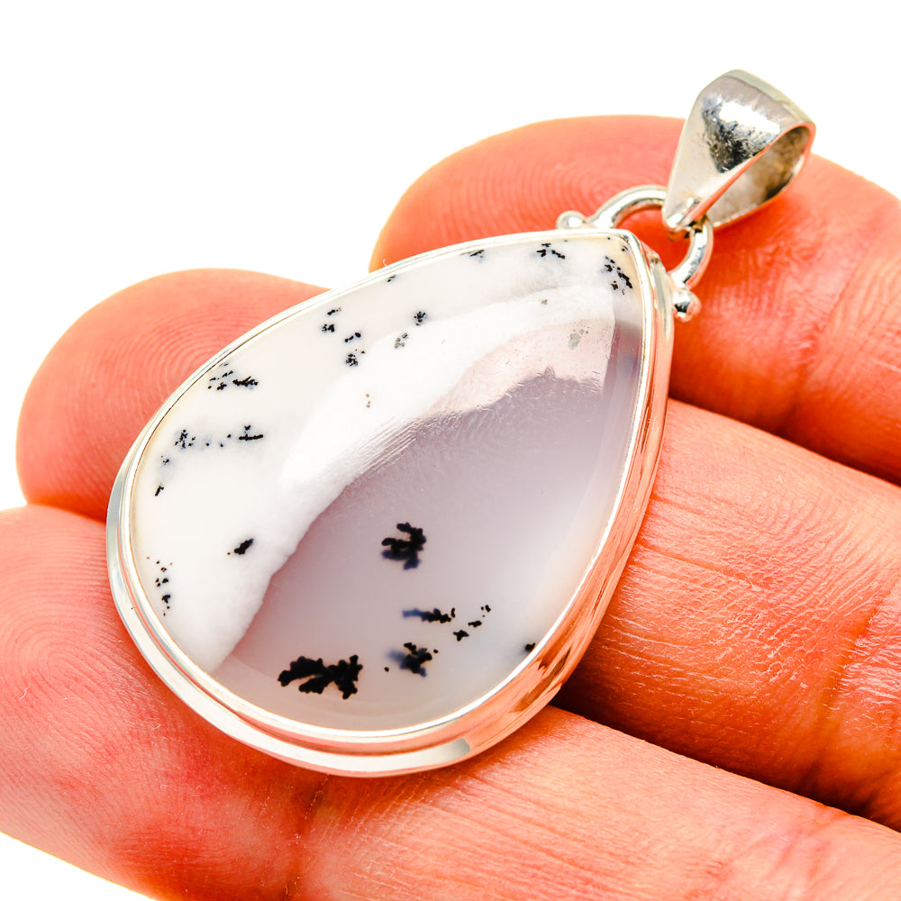 Dendritic Opal Pendants handcrafted by Anasilvercos - PD749560