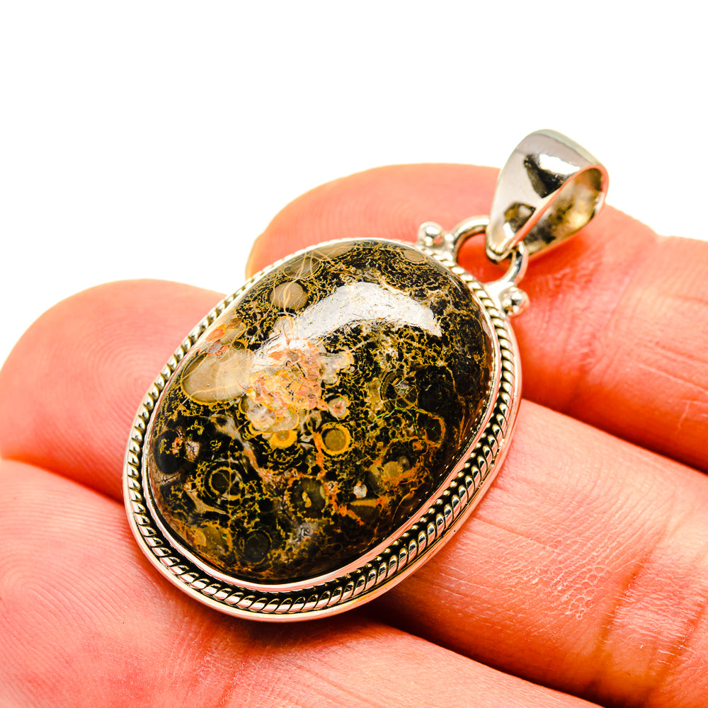 Poppy Jasper Pendants handcrafted by Anasilvercos - PD749652