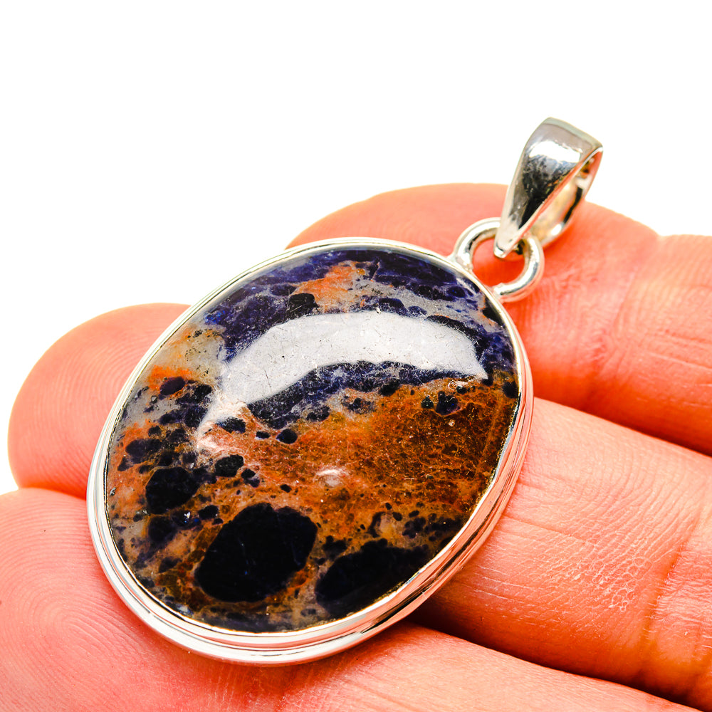 Sodalite Pendants handcrafted by Anasilvercos - PD749676
