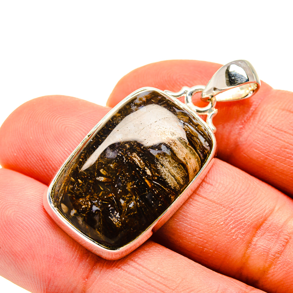 Turkish Tube Agate Pendants handcrafted by Anasilvercos - PD749778