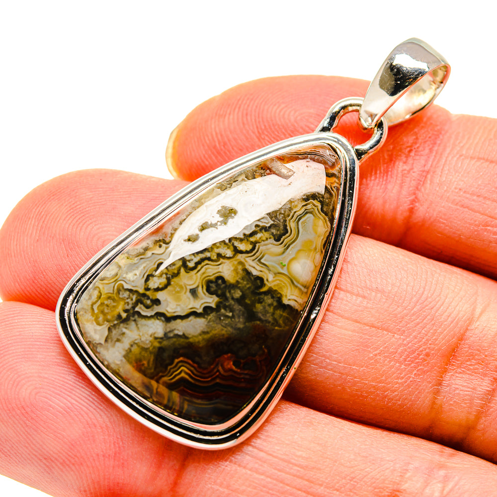 Ocean Jasper Pendants handcrafted by Anasilvercos - PD749834