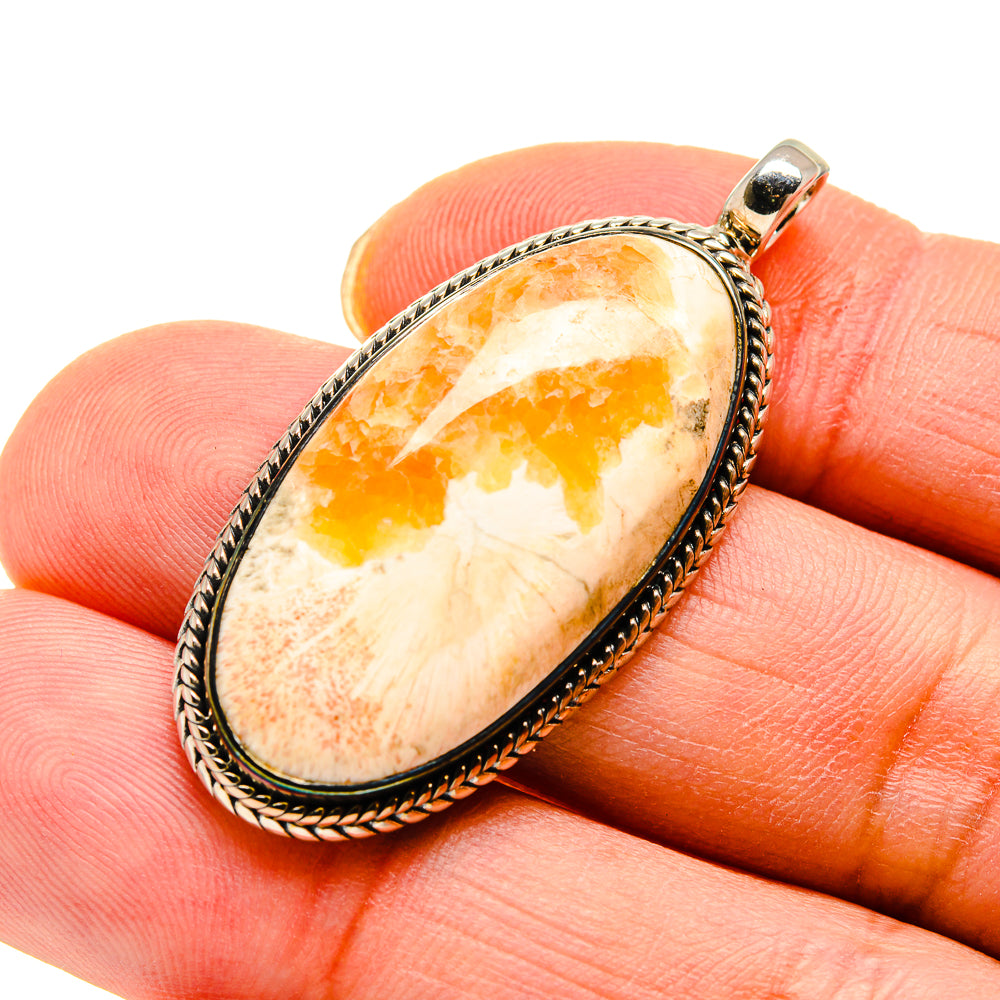 Scolecite Pendants handcrafted by Anasilvercos - PD749835