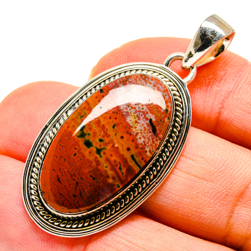 Ocean Jasper Pendants handcrafted by Anasilvercos - PD749849