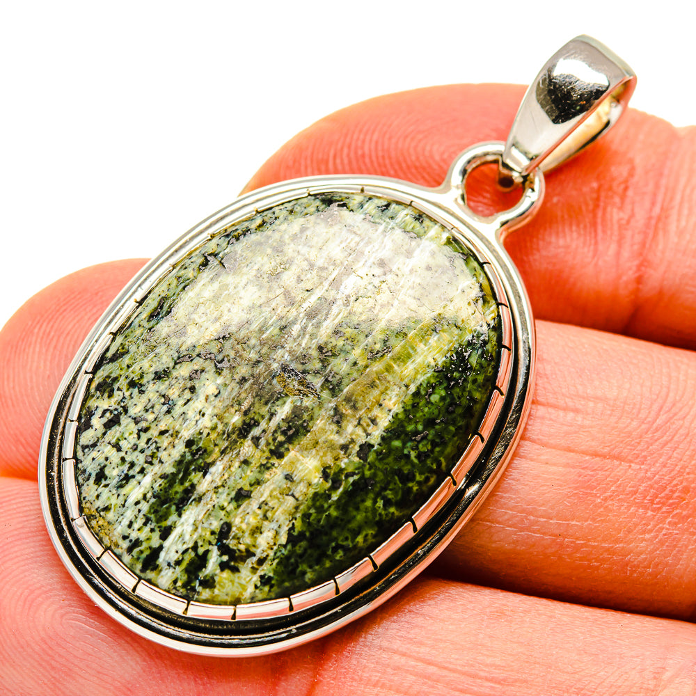 Lizard Jasper Pendants handcrafted by Anasilvercos - PD749934