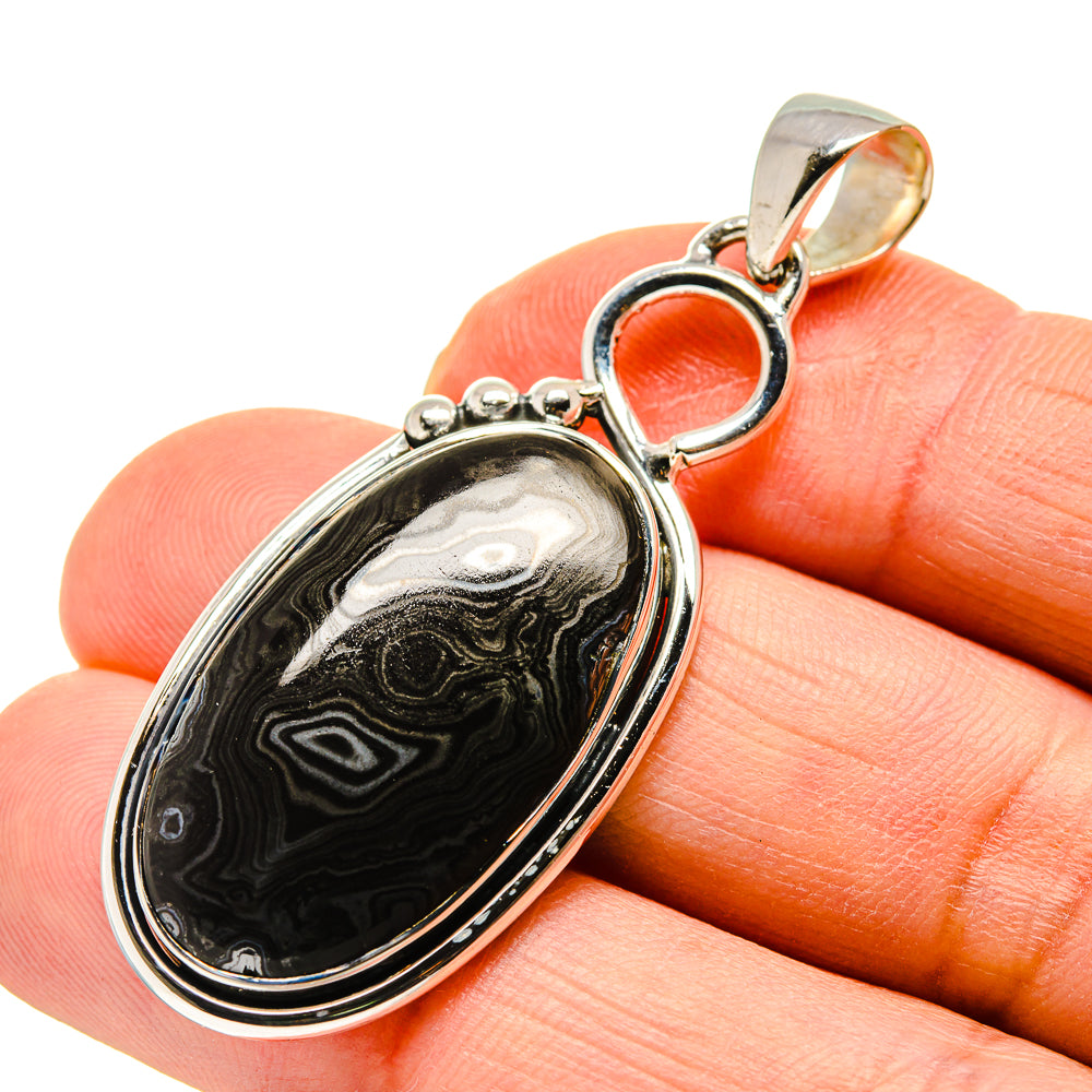 Psilomelane Pendants handcrafted by Anasilvercos - PD749950