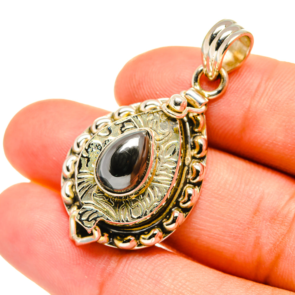 Hematite Pendants handcrafted by Anasilvercos - PD7500
