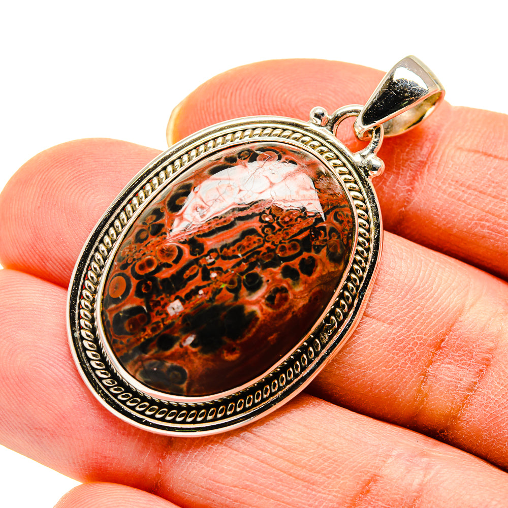 Ocean Jasper Pendants handcrafted by Anasilvercos - PD750035