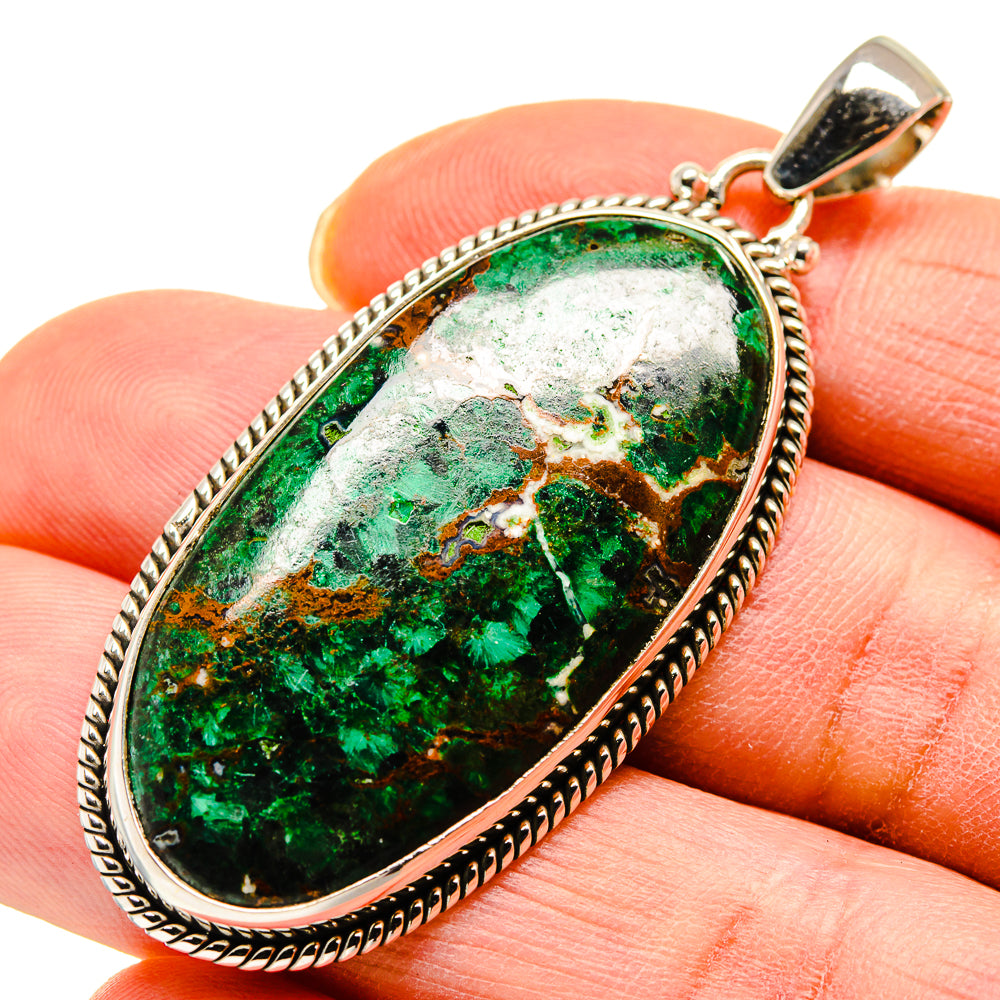 Chrysocolla Pendants handcrafted by Anasilvercos - PD750040