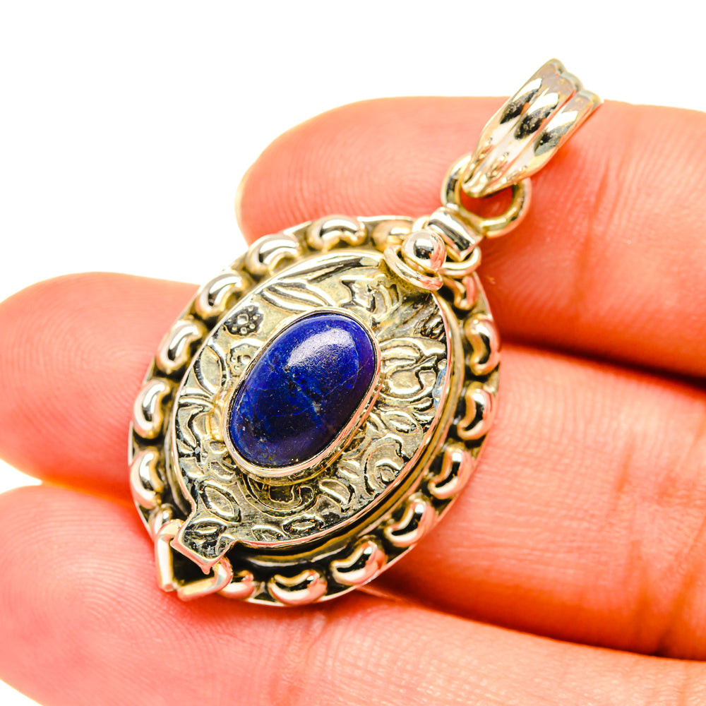Lapis Lazuli Pendants handcrafted by Anasilvercos - PD7502
