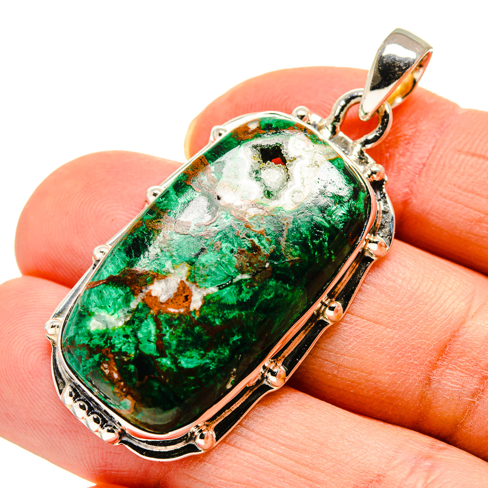 Chrysocolla Pendants handcrafted by Anasilvercos - PD750247