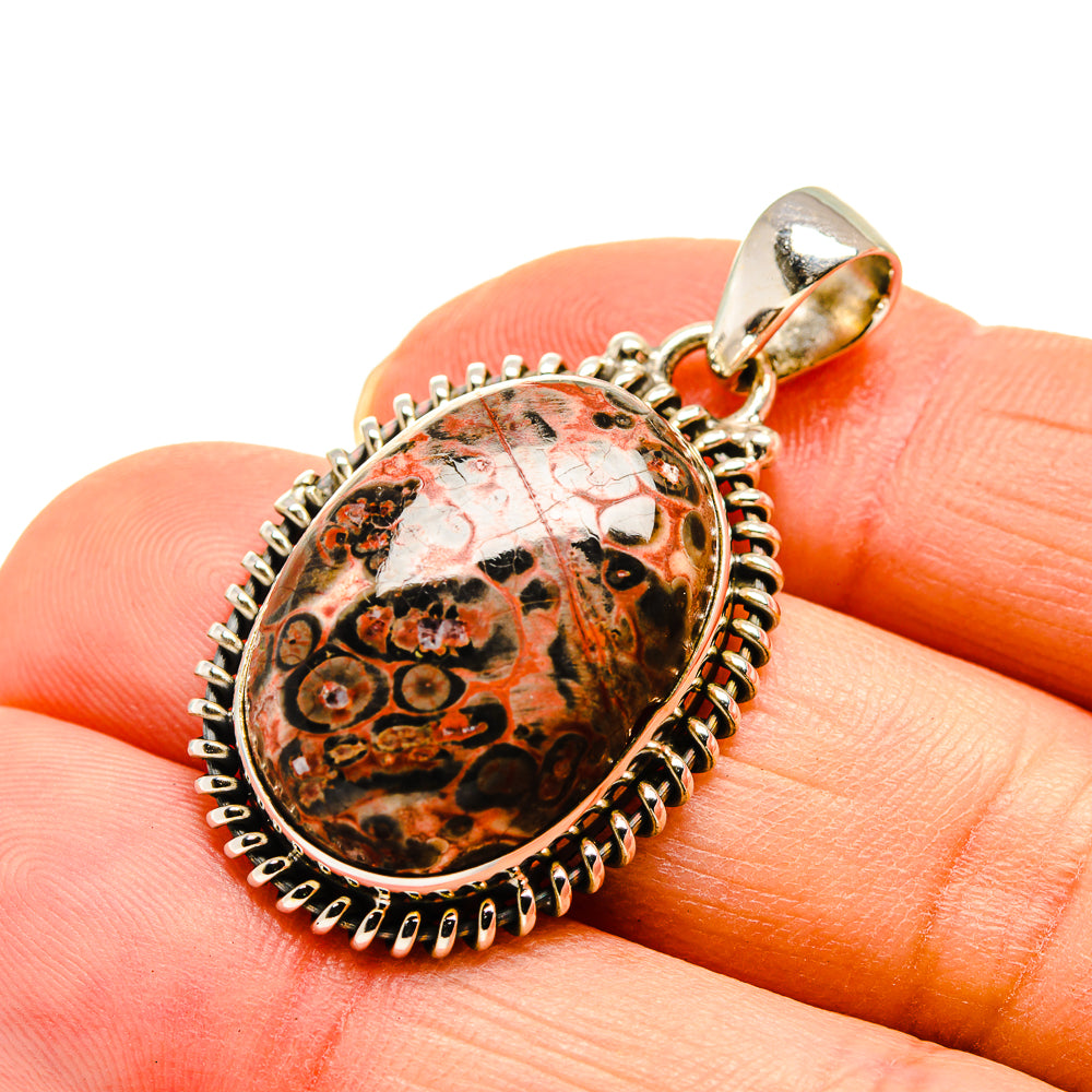 Poppy Jasper Pendants handcrafted by Anasilvercos - PD750298