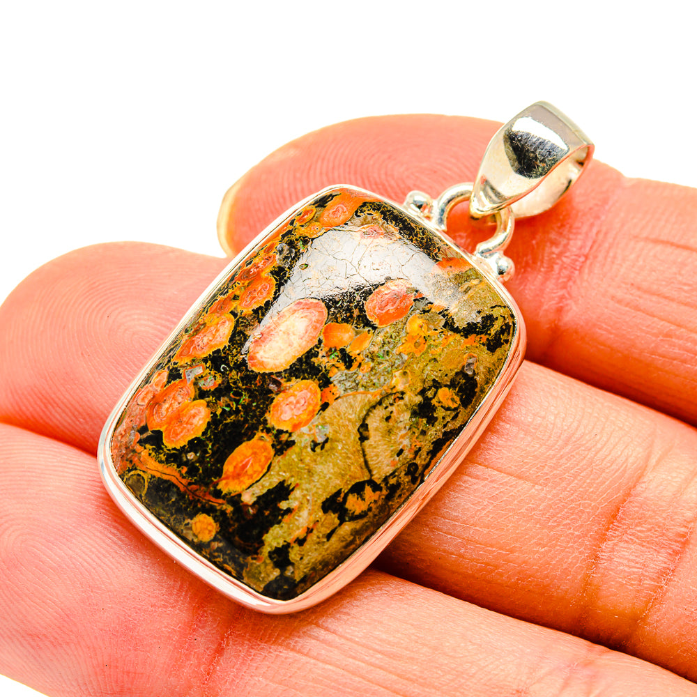 Poppy Jasper Pendants handcrafted by Anasilvercos - PD750299