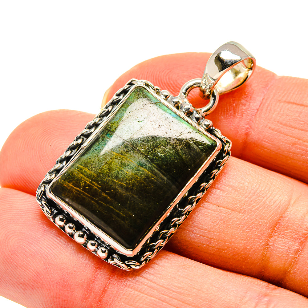 Labradorite Pendants handcrafted by Anasilvercos - PD750303