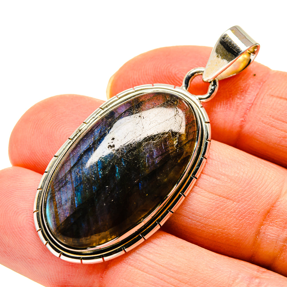 Labradorite Pendants handcrafted by Anasilvercos - PD750334