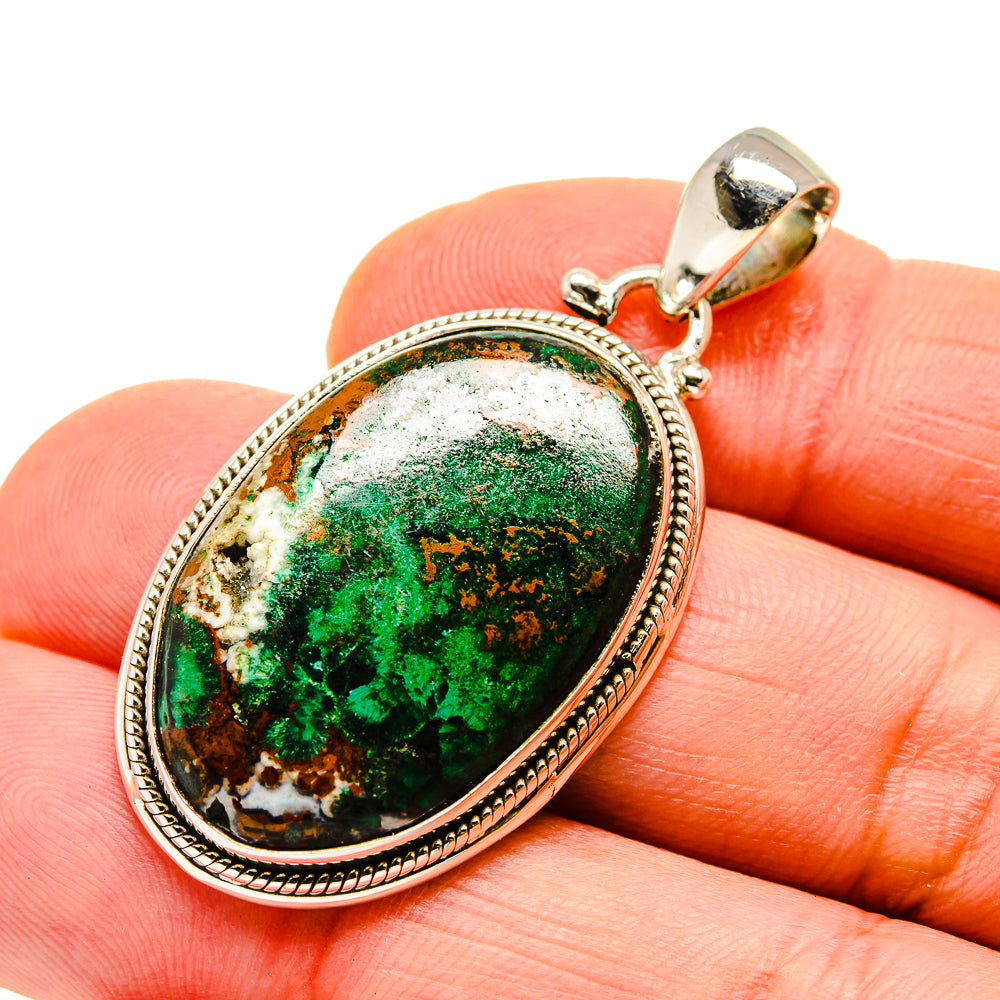 Chrysocolla Pendants handcrafted by Anasilvercos - PD750429