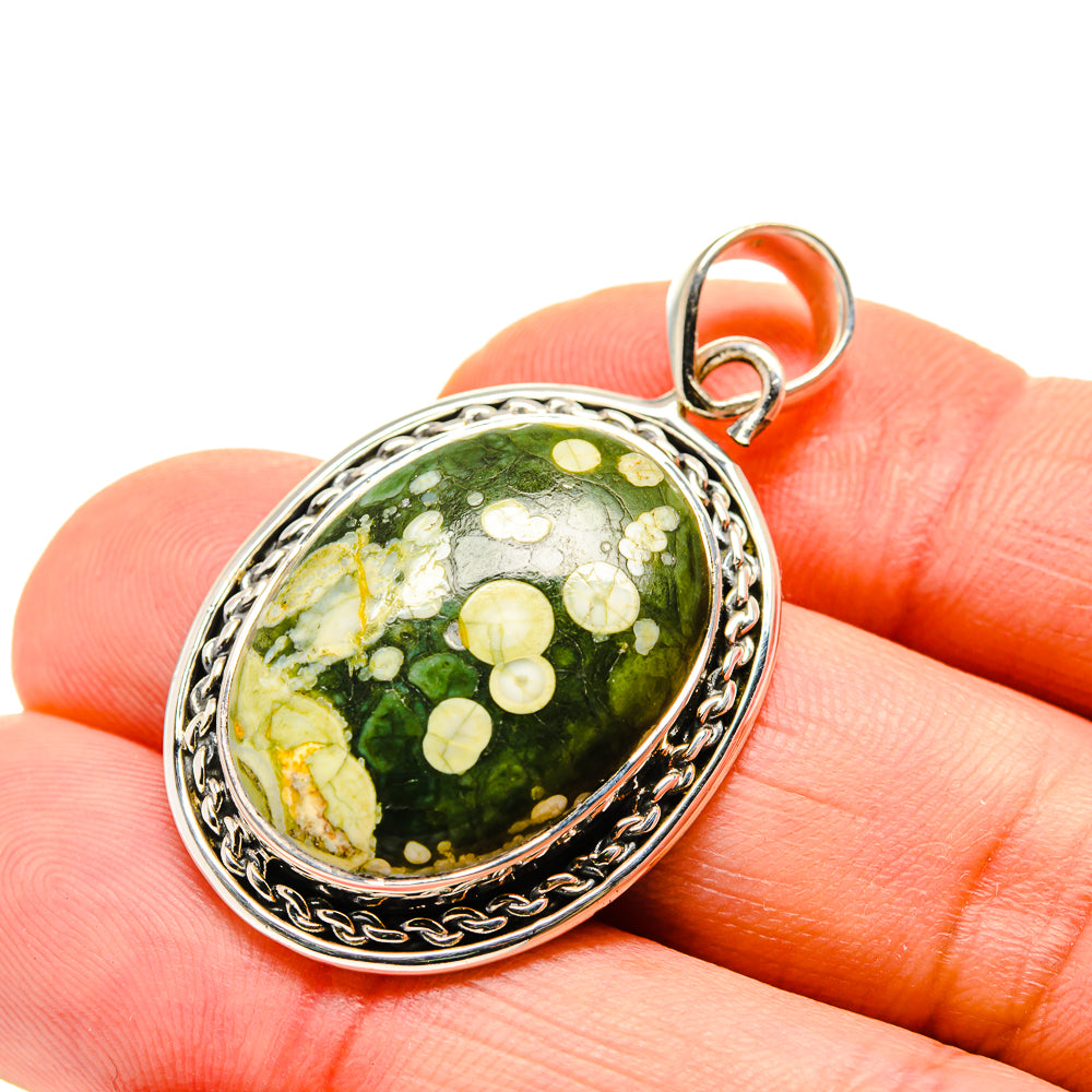 Ocean Jasper Pendants handcrafted by Anasilvercos - PD750433