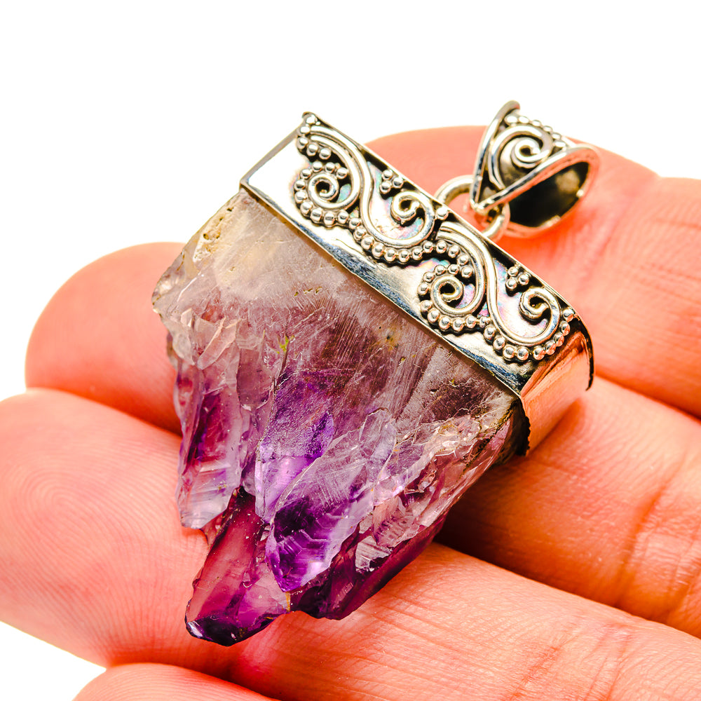 Amethyst Stalactite Pendants handcrafted by Anasilvercos - PD750442