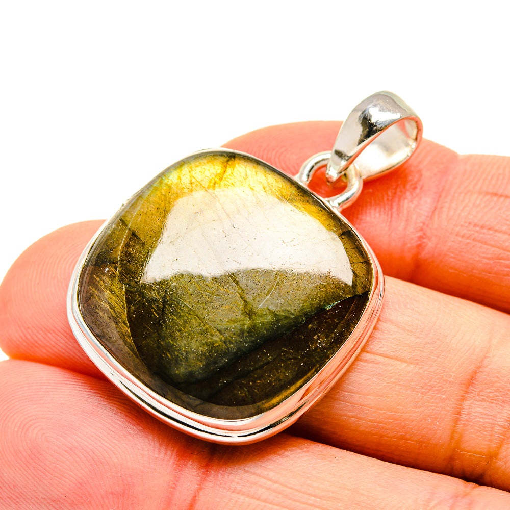 Labradorite Pendants handcrafted by Anasilvercos - PD750486
