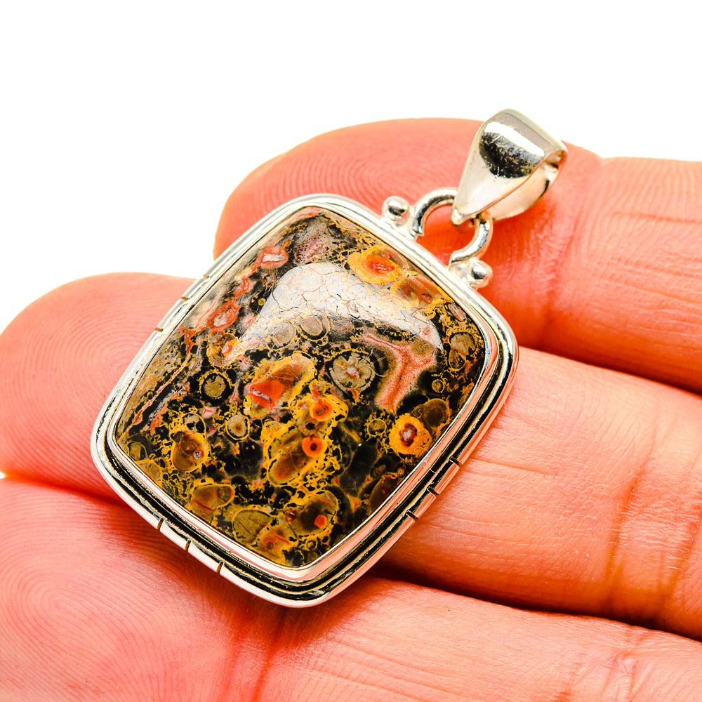 Poppy Jasper Pendants handcrafted by Anasilvercos - PD750503