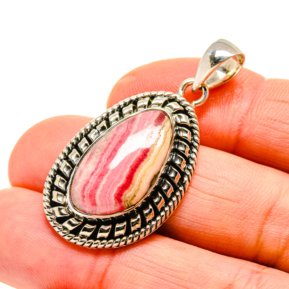 Rhodochrosite Pendants handcrafted by Anasilvercos - PD750535