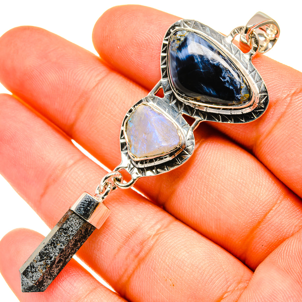 Pietersite Pendants handcrafted by Anasilvercos - PD7506