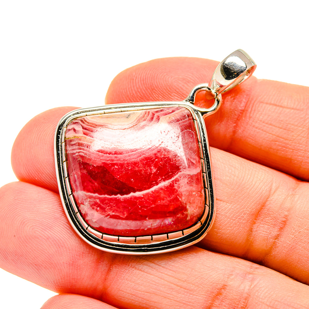 Rhodochrosite Pendants handcrafted by Anasilvercos - PD750638