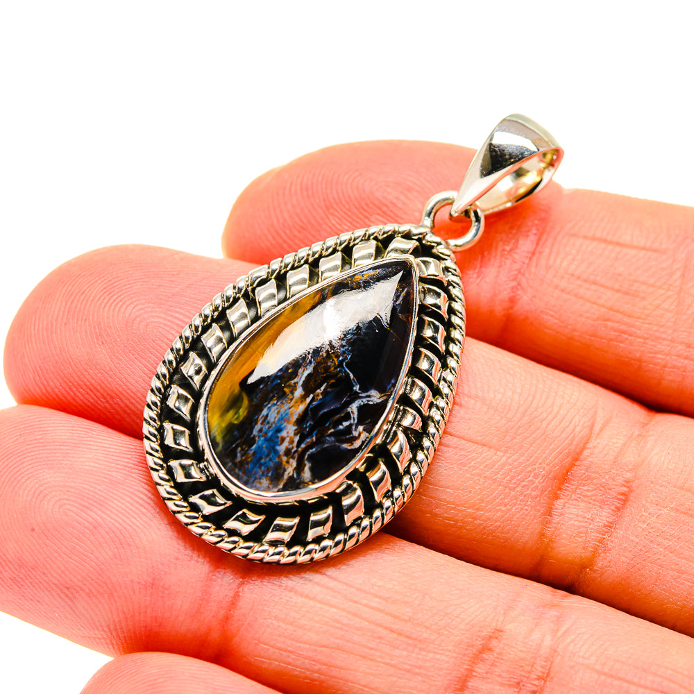 Pietersite Pendants handcrafted by Anasilvercos - PD750641
