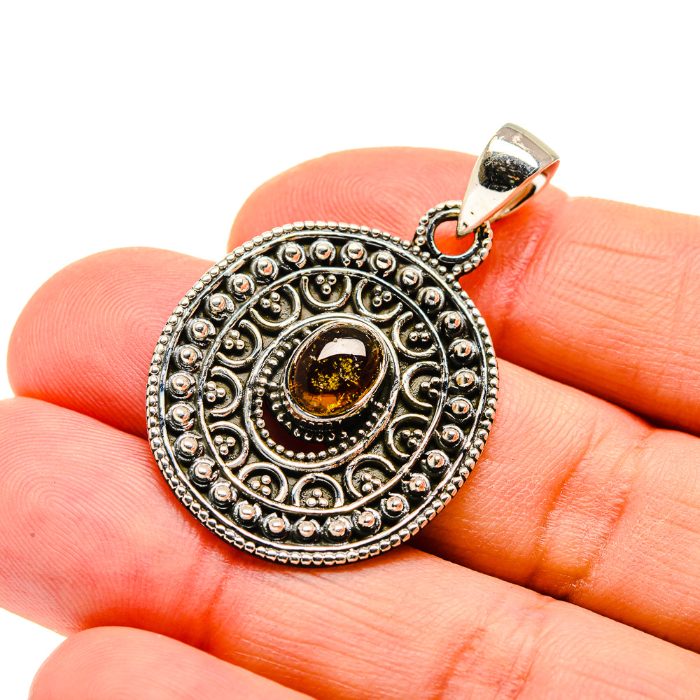 Citrine Pendants handcrafted by Anasilvercos - PD750650