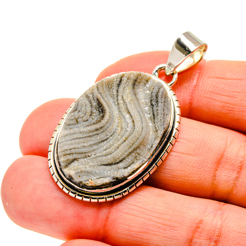 Desert Druzy Pendants handcrafted by Anasilvercos - PD750685