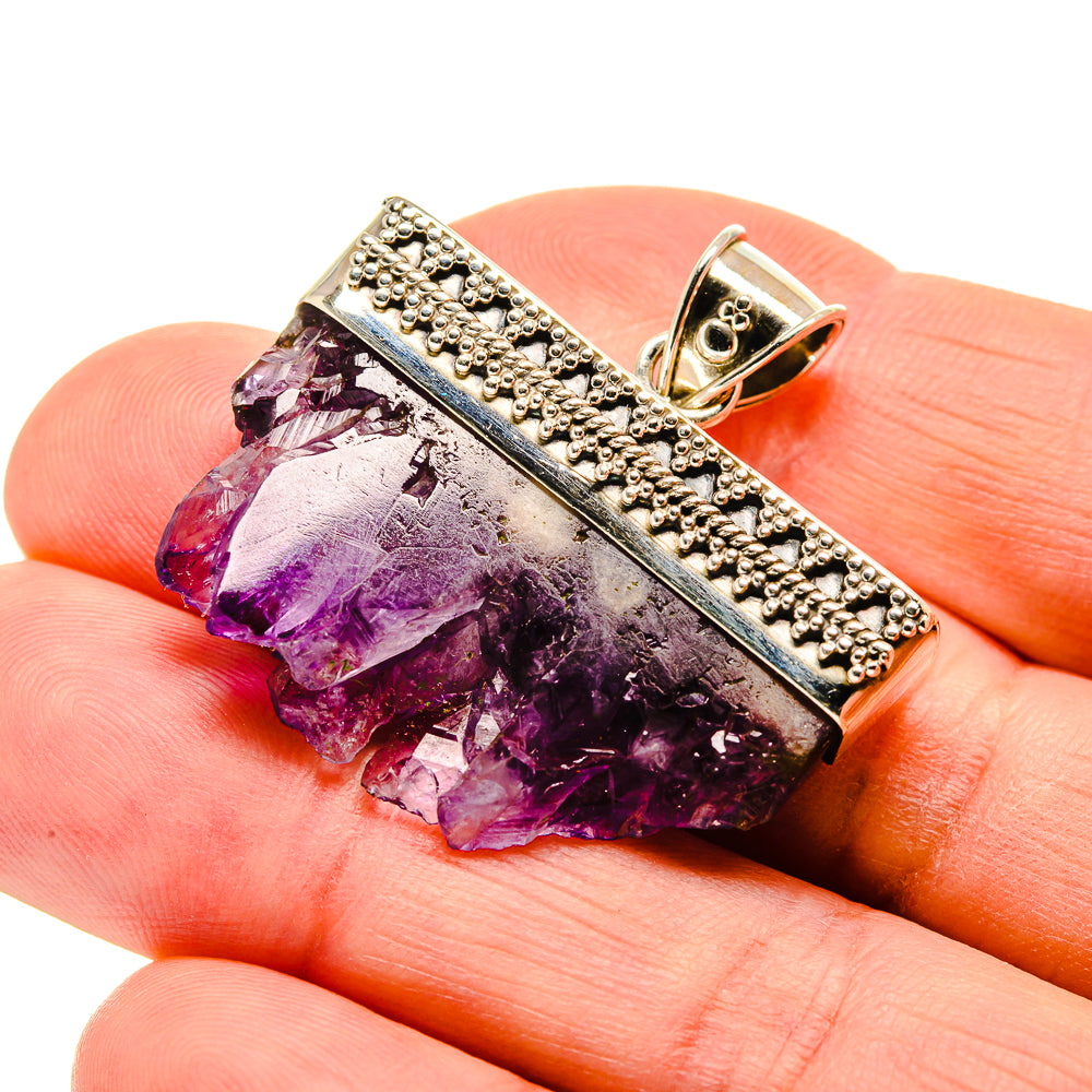 Amethyst Stalactite Pendants handcrafted by Anasilvercos - PD750737