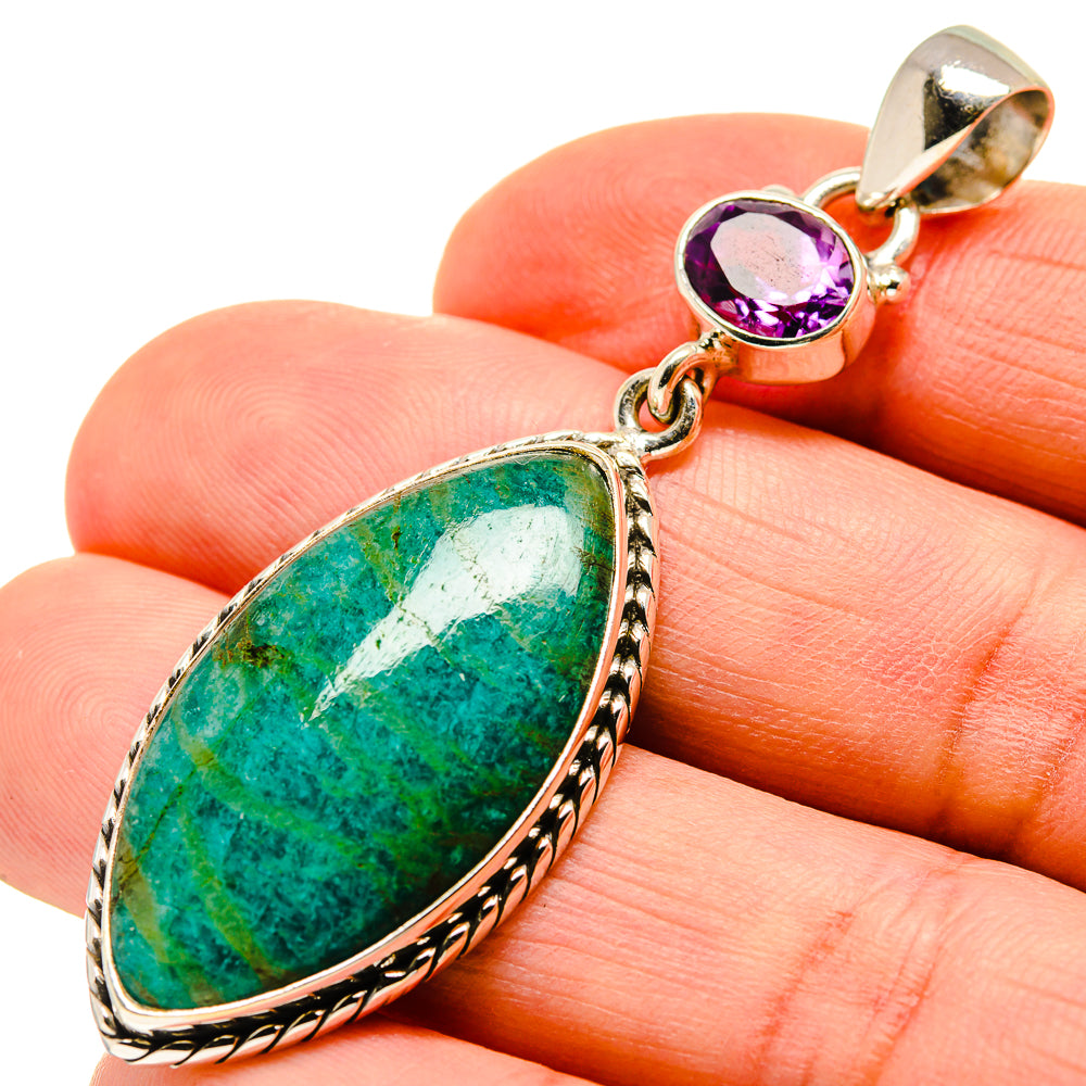 Amazonite Pendants handcrafted by Anasilvercos - PD750778