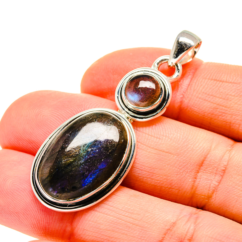 Labradorite Pendants handcrafted by Anasilvercos - PD750798
