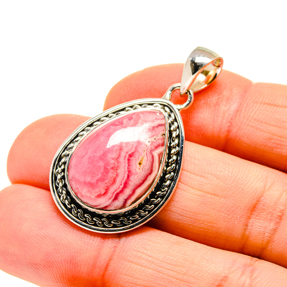 Rhodochrosite Pendants handcrafted by Anasilvercos - PD750858